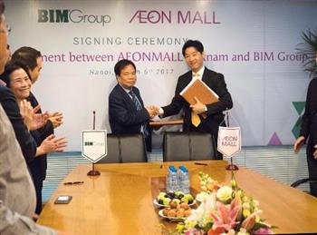 BIM Group, Aeon Mall hợp tác đầu tư trung tâm thương mại 200 triệu USD