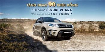 Suzuki Vitara khuyến mãi lên tới 90 triệu đồng